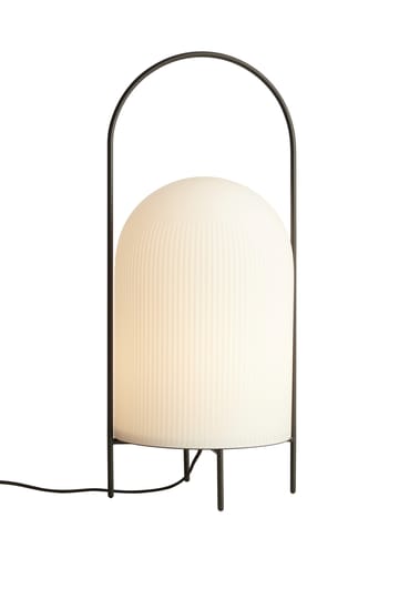 Ghost gulvlampe - Svart–hvitt opalglass - Woud