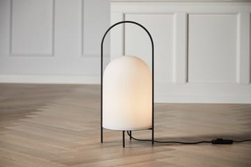 Ghost gulvlampe - Svart–hvitt opalglass - Woud