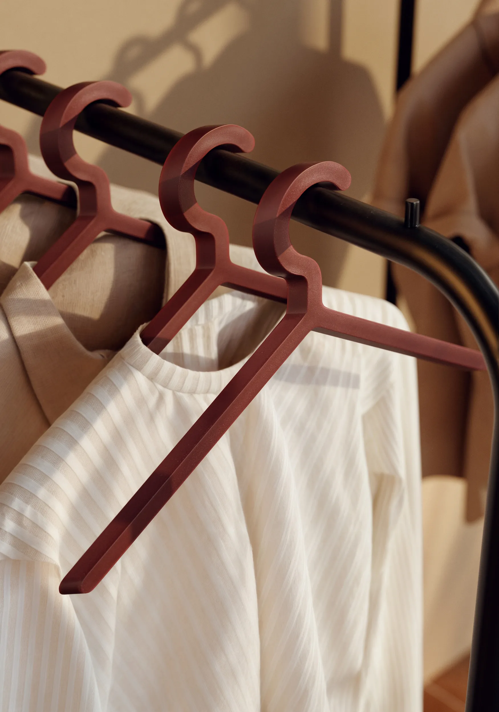 Illusion galge, 3-pk, Dyp rød Woud