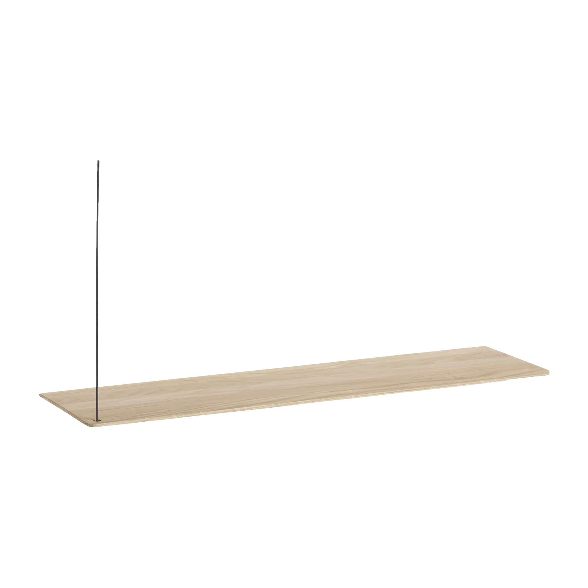 Stedge Add-on hylle, Hvitpigmentert eik, 80 cm Woud