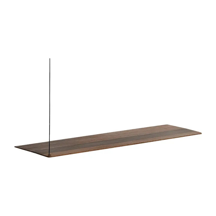 Stedge Add-on hylle - Røkt eik, 80 cm - Woud