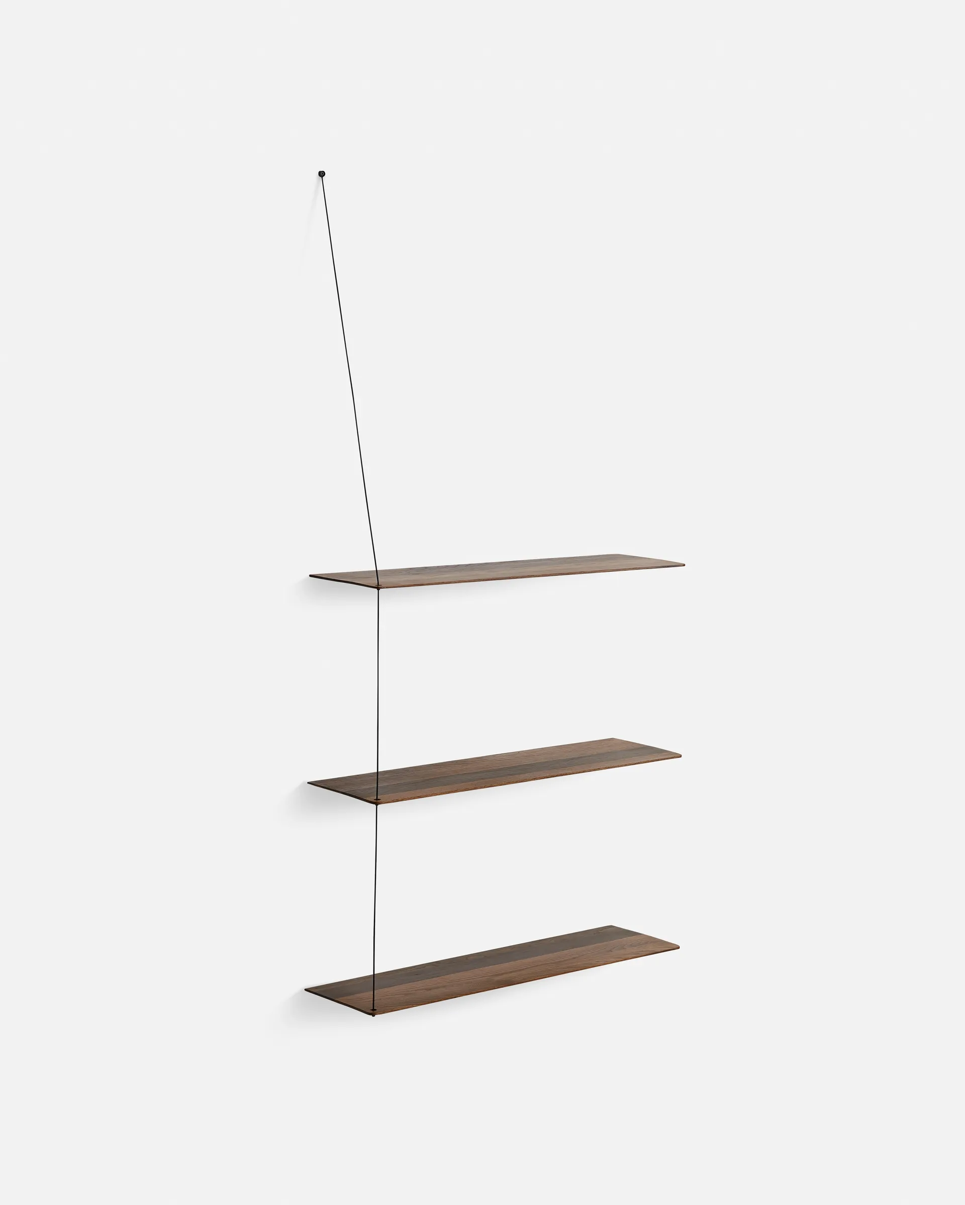 Stedge Add-on hylle, Røkt eik, 80 cm Woud