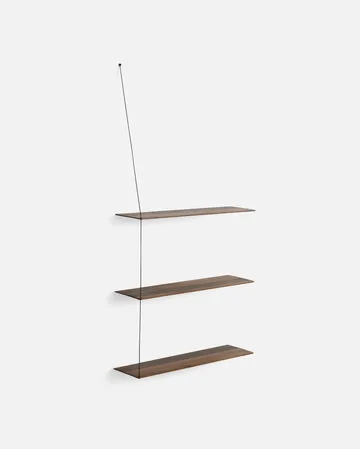 Stedge Add-on hylle - Røkt eik, 80 cm - Woud