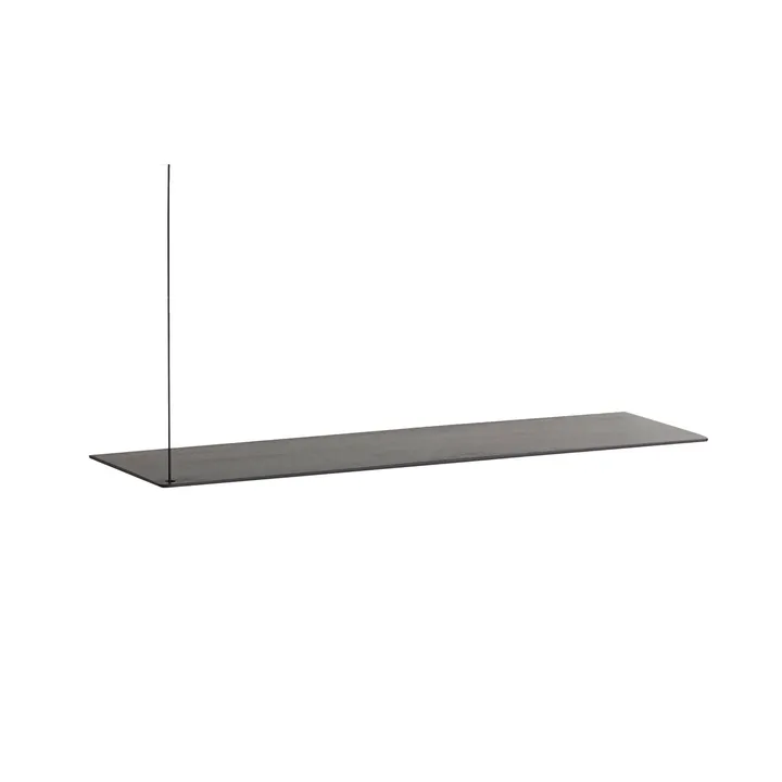 Stedge Add-on hylle - Svartmalt eik, 80 cm - Woud