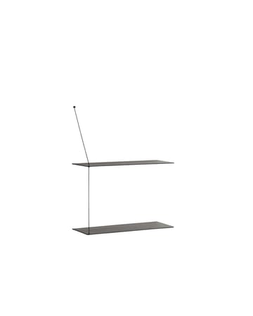 Stedge hylle 60 cm - Svartmalt ask - Woud