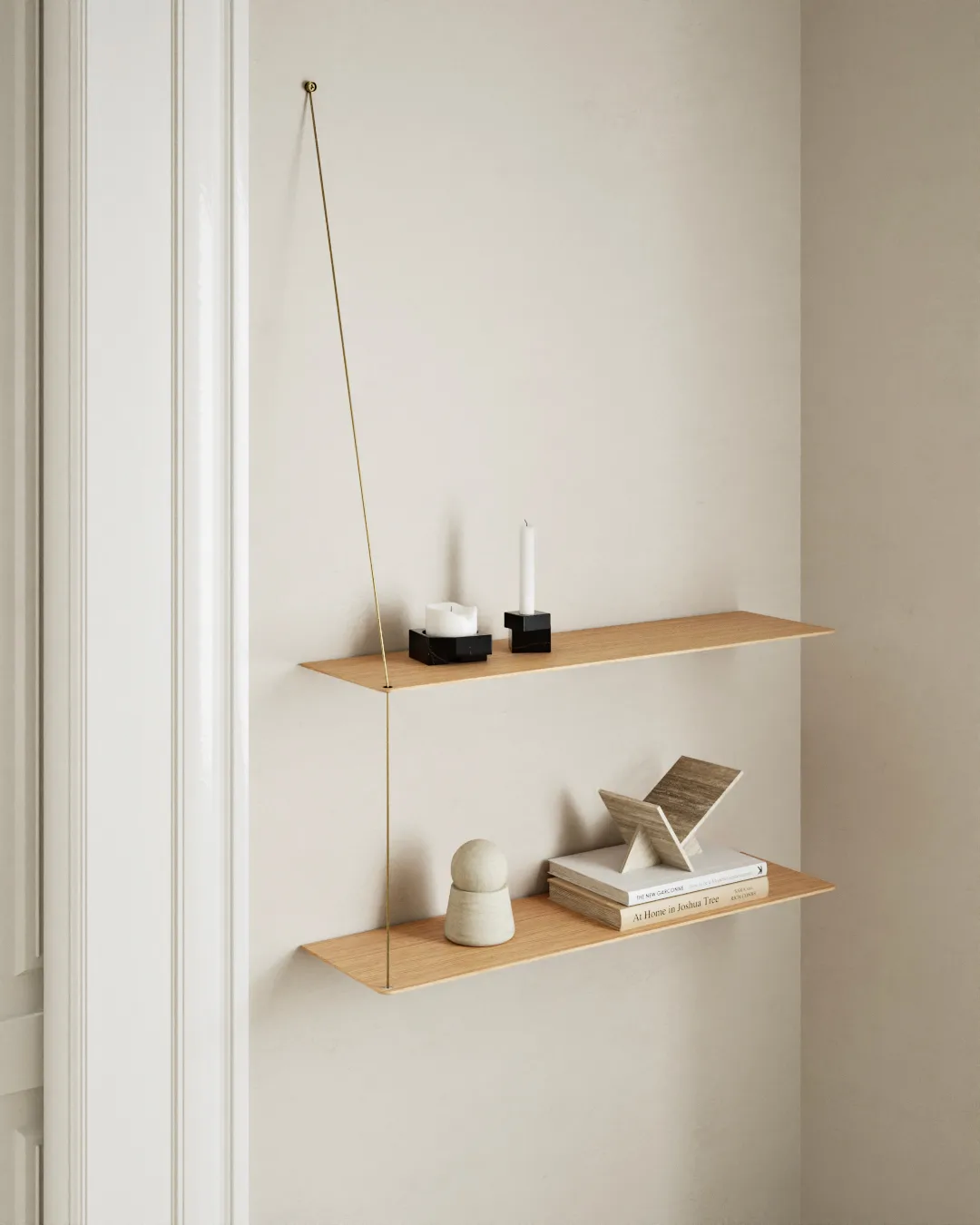 Stedge hylle, Eik, 80 cm Woud