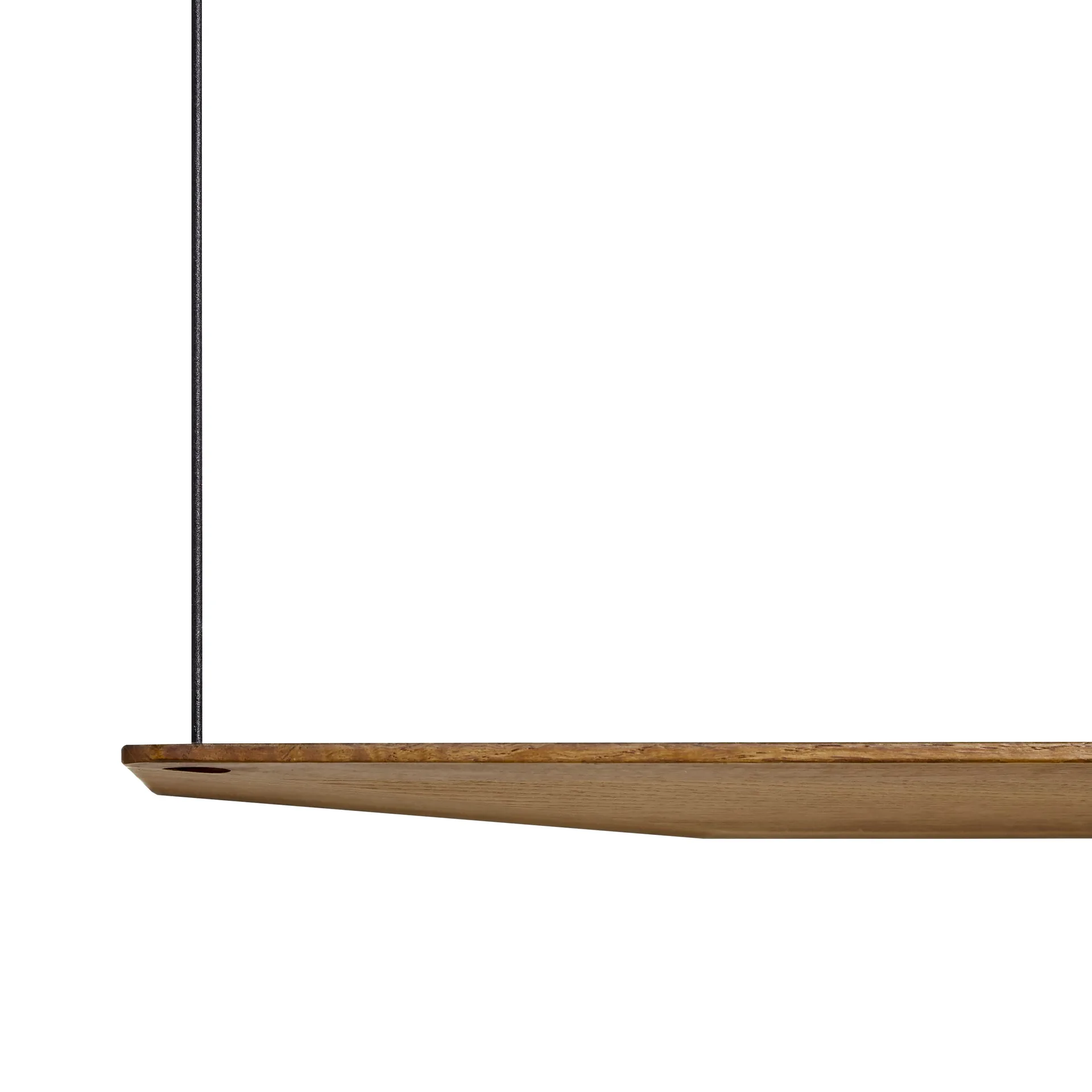 Stedge hylle, Røkt eik, 80 cm Woud