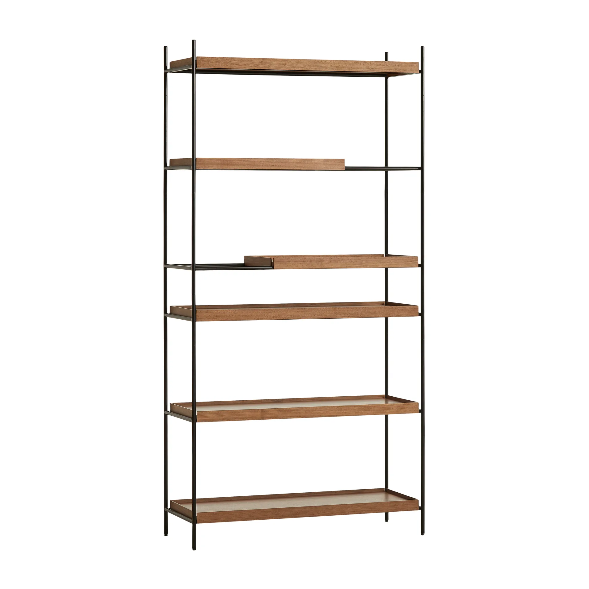 Tray hylle høy valnøtt, 100 x 201 cm, Style 1 Woud