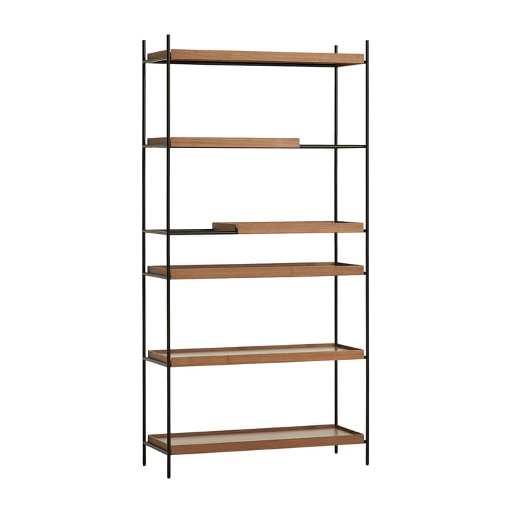 Tray hylle høy valnøtt, 100 x 201 cm - Style 1 - Woud