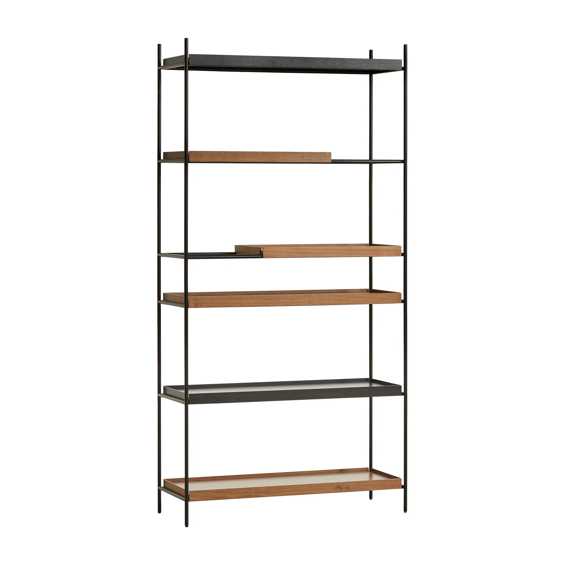 Tray hylle høy valnøtt, 100 x 201 cm, Style 4 Woud