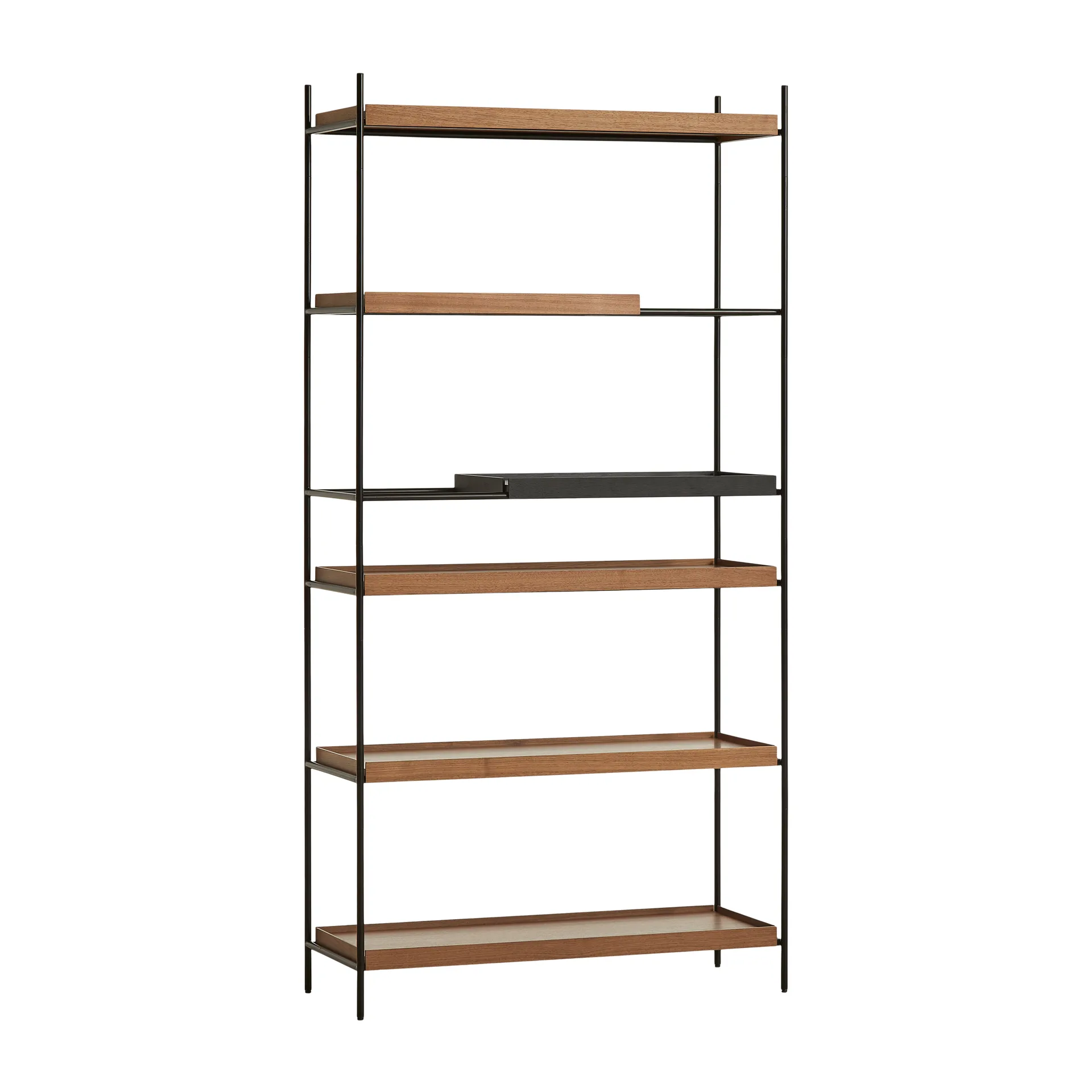 Tray hylle høy valnøtt, 100 x 201 cm, Style 6 Woud