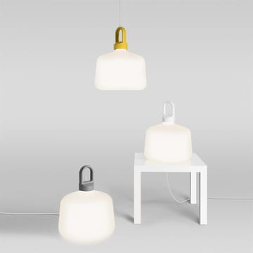 Bottle lampe - bord/gulv aluminium - Zero Interiör