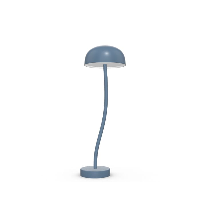 Curve L bordlampe - duveblå, medium - Zero Interiör