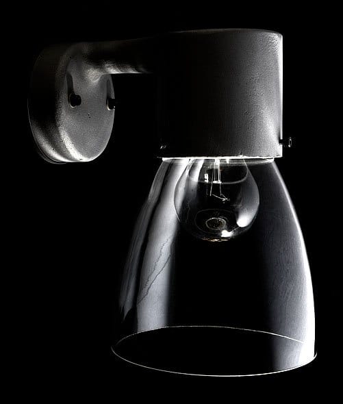 Droppen utendørslampe, i klarglass Zero Interiör