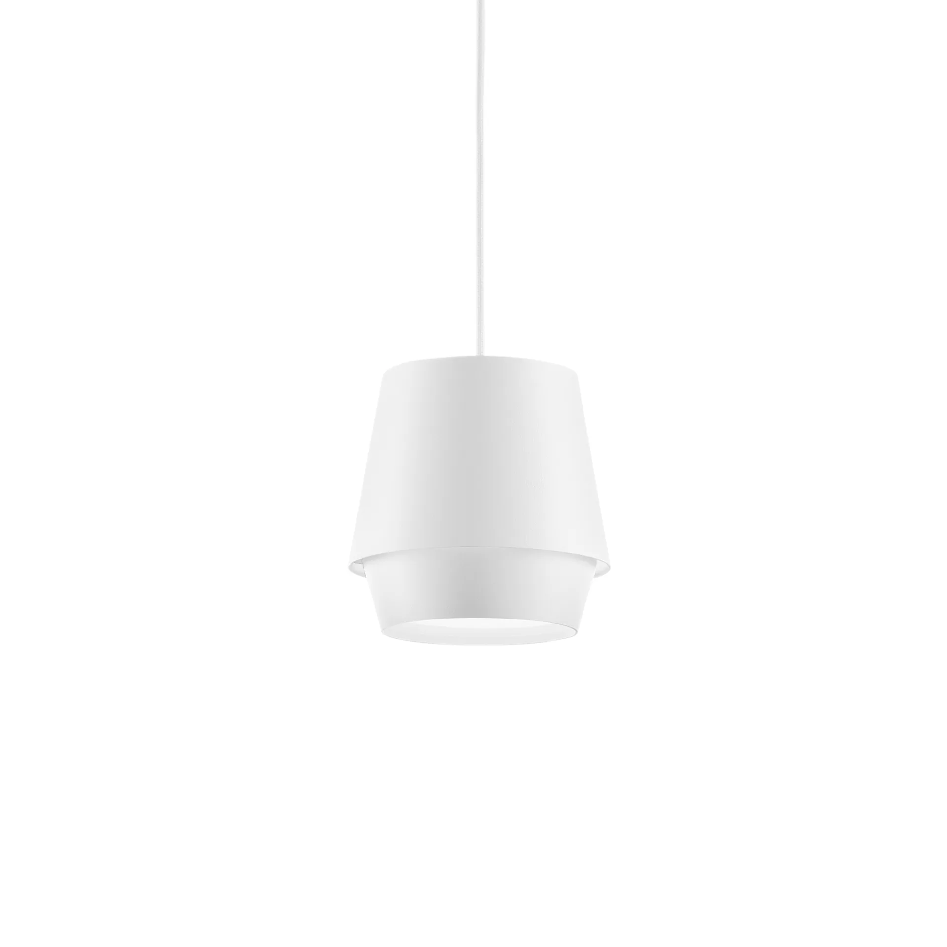 Elements pendel, hvit, lakkert aluminium Zero Interiör