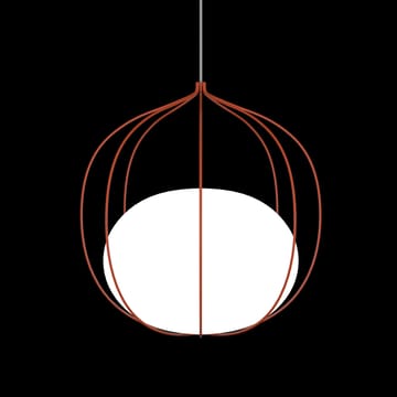 Hoop pendel - Orange-indre kuppel matt opalglass - Zero Interiör