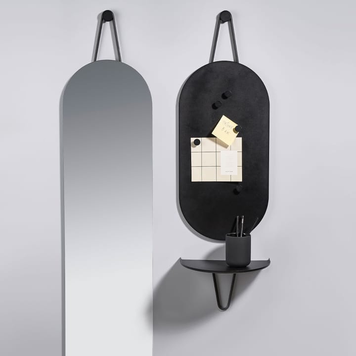 A-Wall Mirror speil, black, small Zone Denmark
