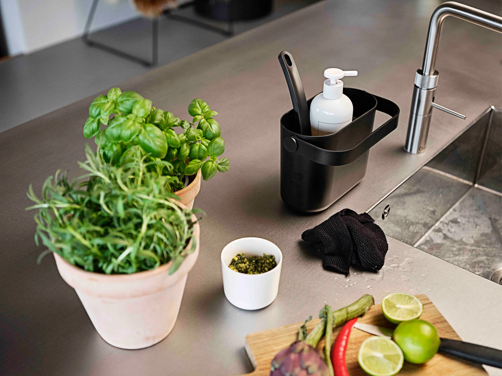 Circular oppvasksett 3 deler, Svart Zone Denmark