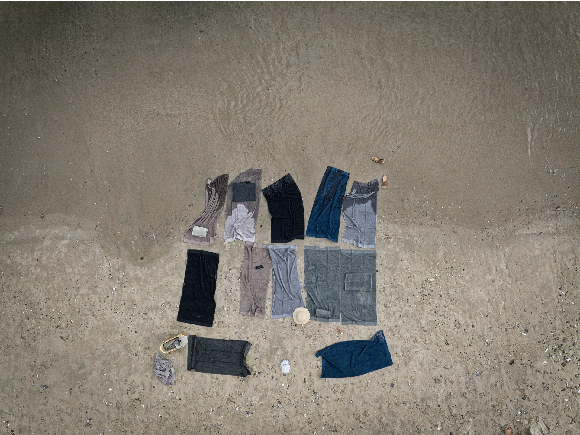 Classic badehåndkle 70x140 cm, Olive Green Zone Denmark