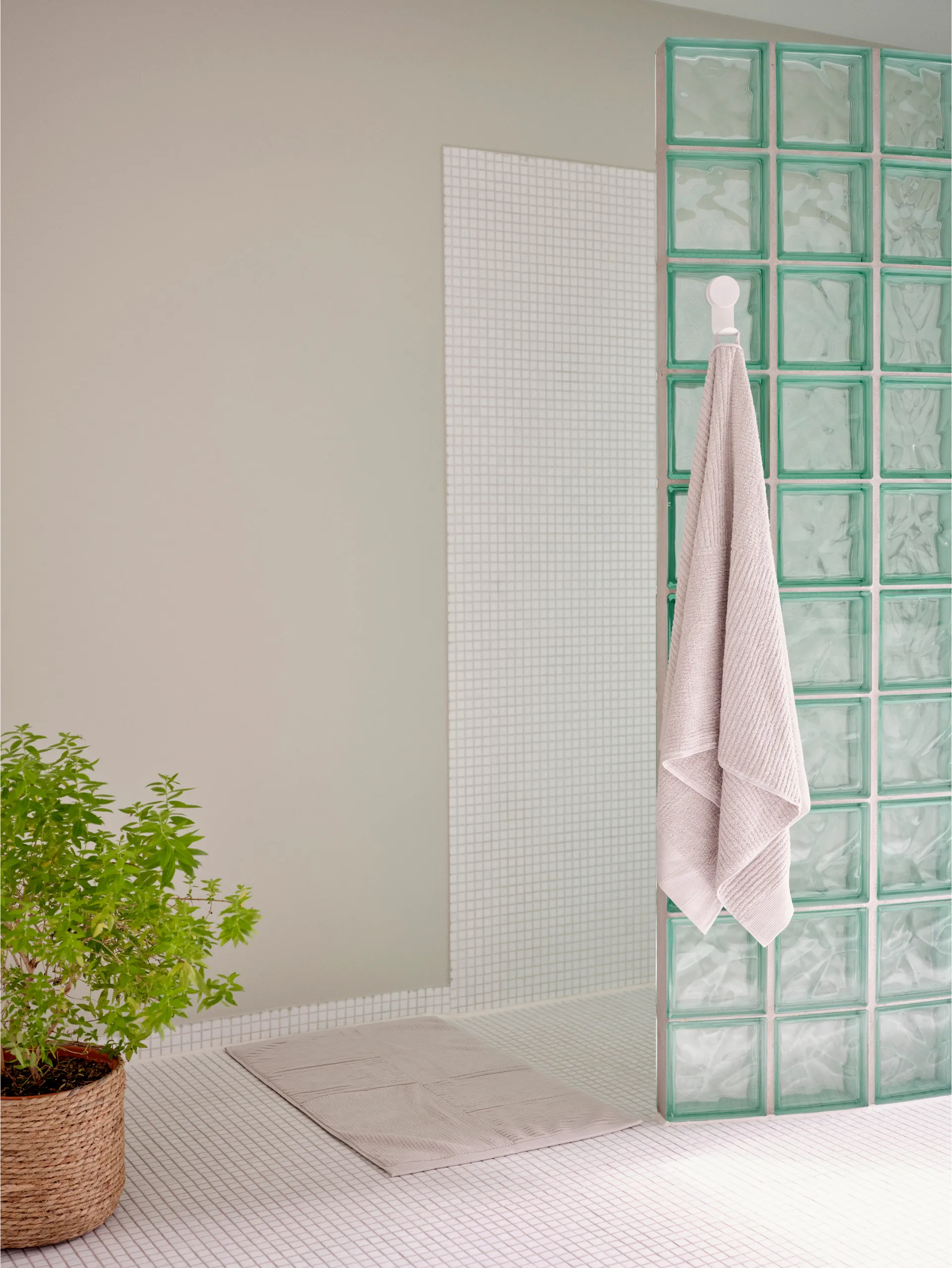 Classic baderomsmatte 50x80 cm, Soft Grey Zone Denmark