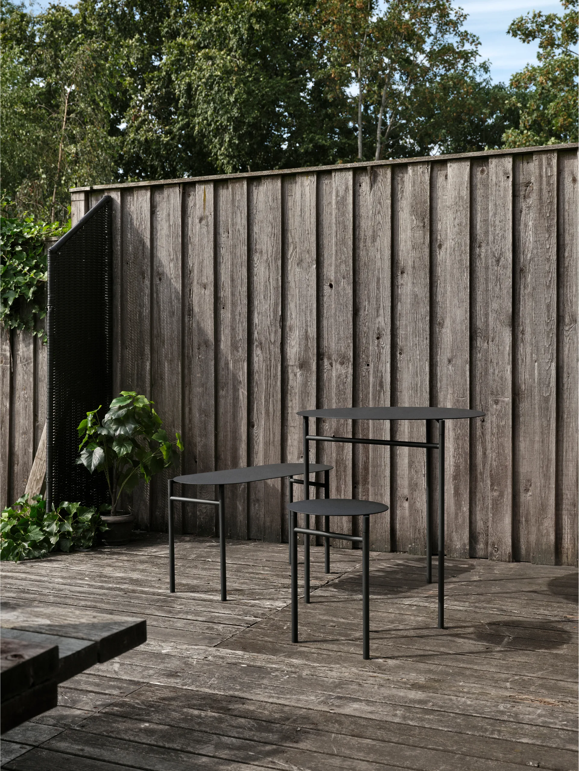 Disc benk 33x80 cm, Black Zone Denmark