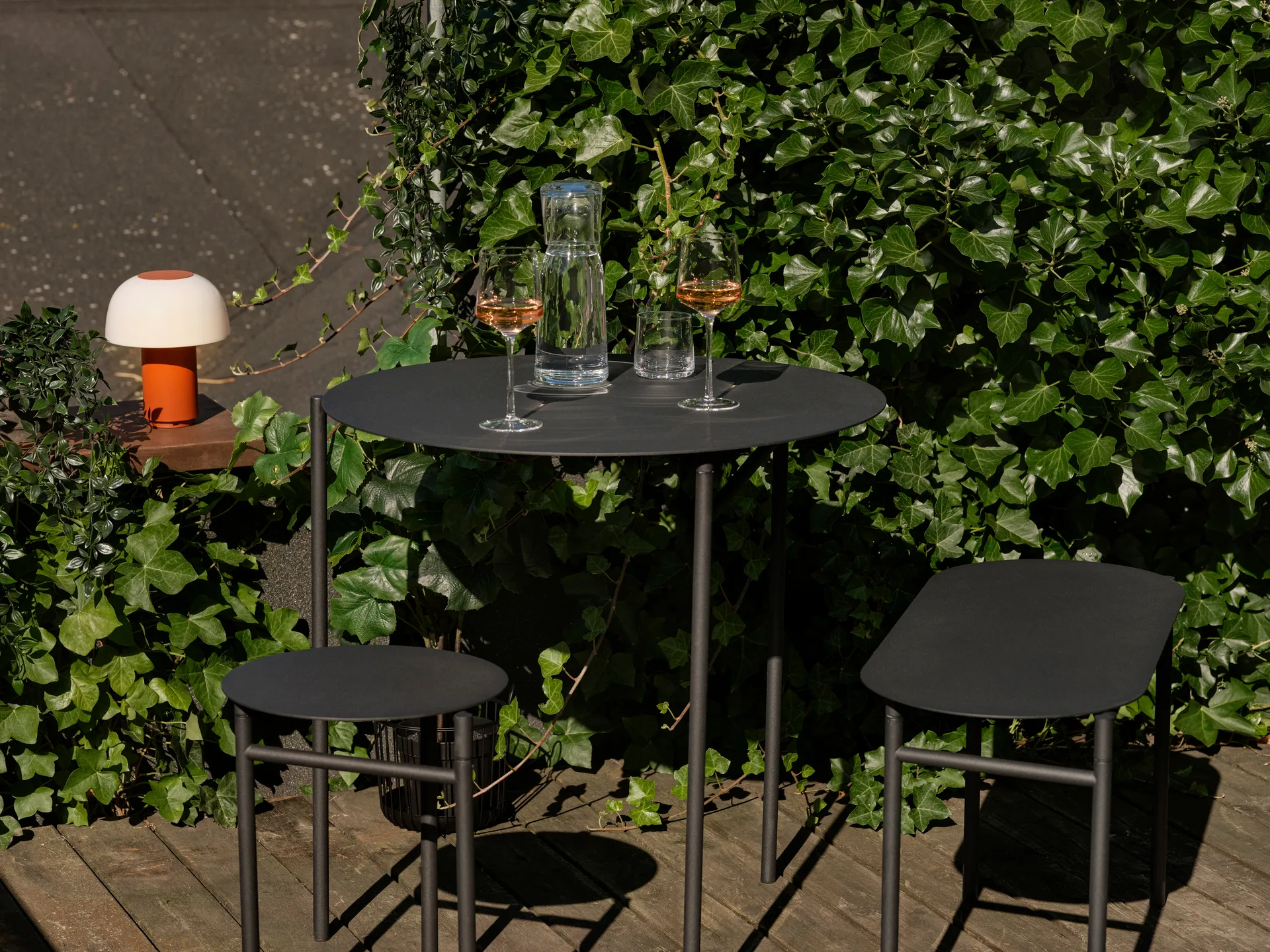 Disc benk 33x80 cm, Black Zone Denmark