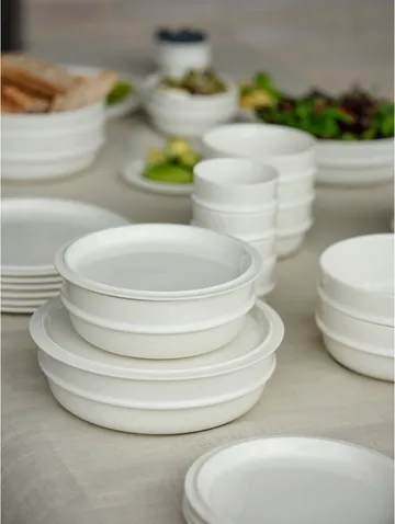 Eau tallerken Ø16 cm - Offwhite - Zone Denmark