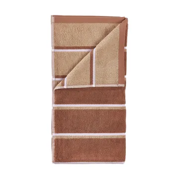 Sauna Håndkle - Terracotta-camel-lupine, 50x100 cm - Zone Denmark
