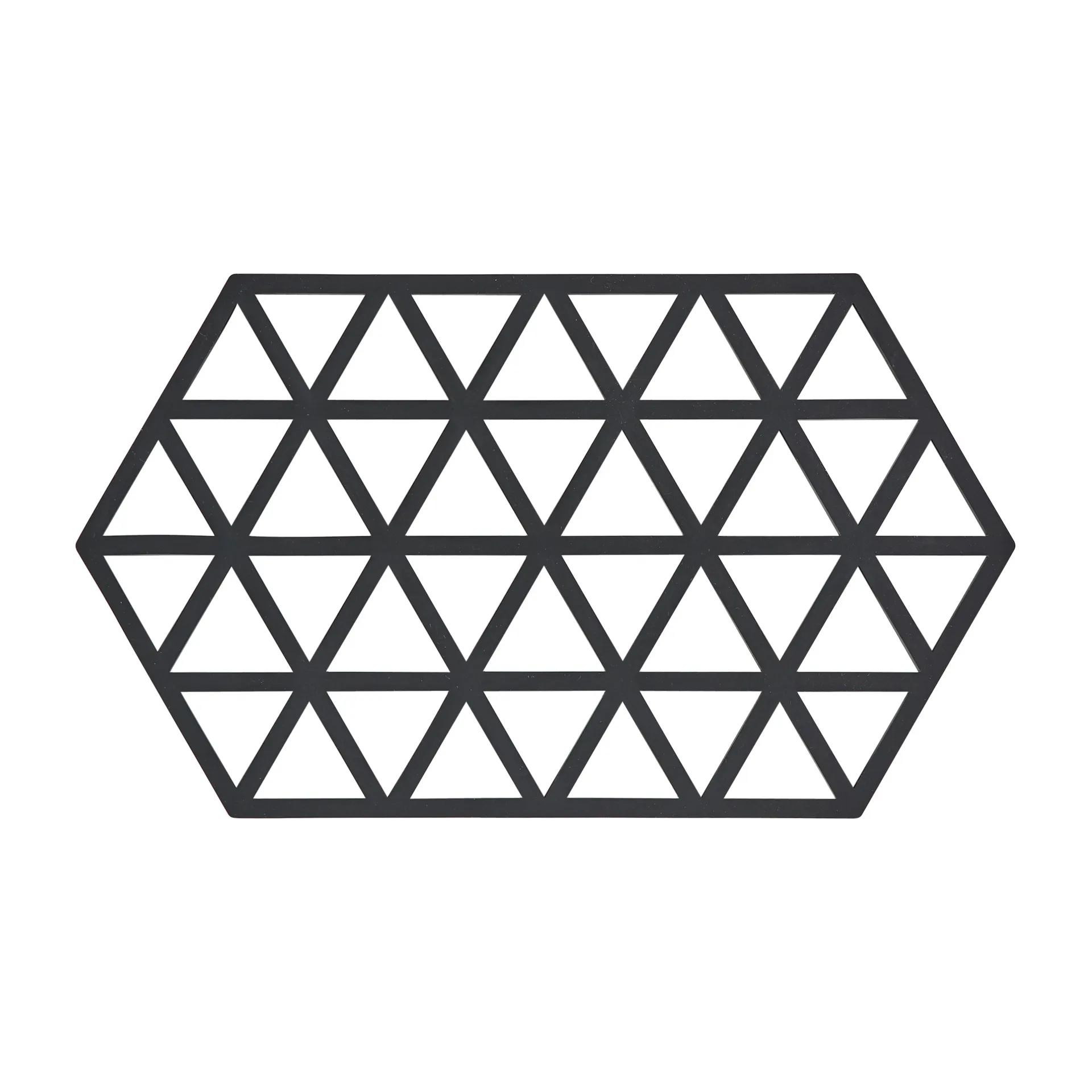 Triangles gryteunderlag 14x24 cm, Black Zone Denmark
