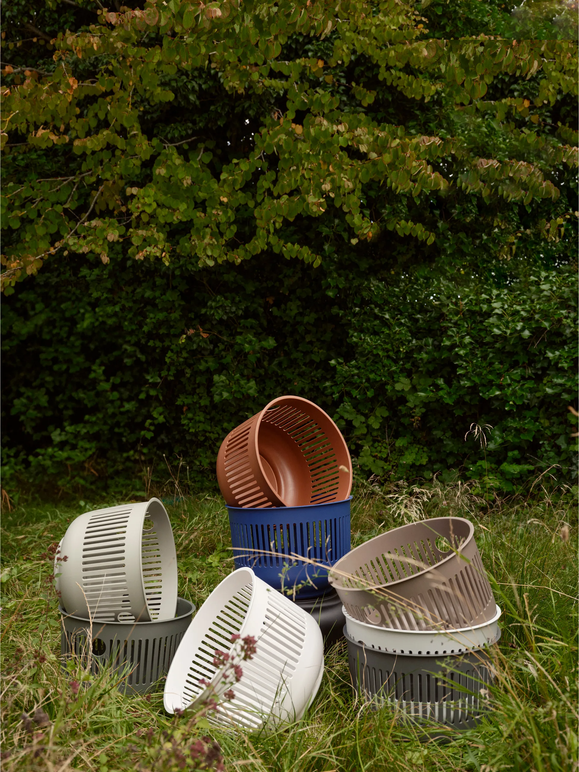 Ume skittentøyskurv Ø40x29 cm, Soft Grey Zone Denmark