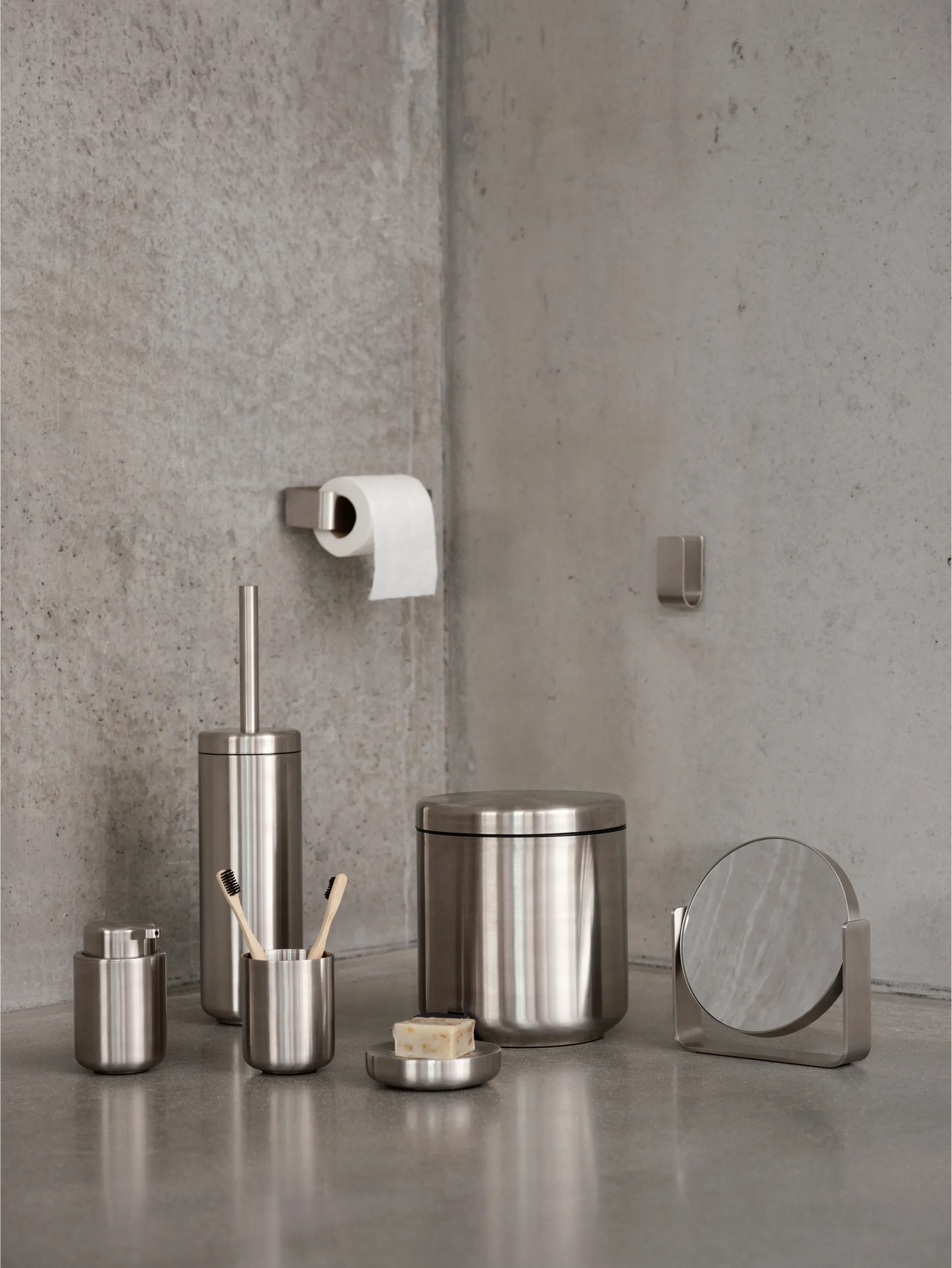 Ume Toalettbørste, Stål Zone Denmark