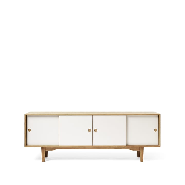 Moodi 180 sideboard - Hvit/eik, eikestamme - Zweed