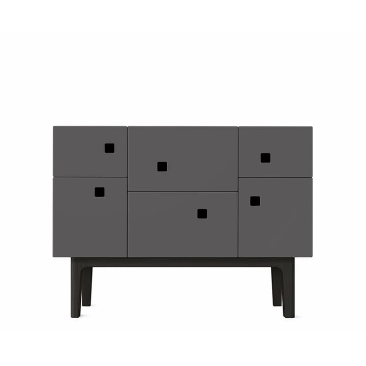 Peep C2 skap - slate grey, sortlakkert - Zweed